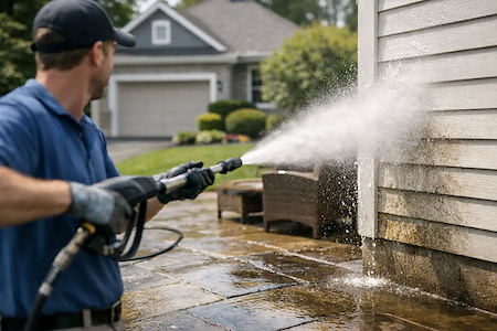 Soft washing vs pressure washing which surfaces need the gentler approach