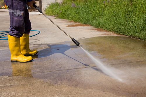 Community Basketball and Tennis Court Cleaning in San Antonio, TX