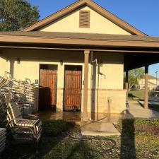 Power-Washing-Wood-Deck-and-Outside-Wood-Door-Cleaning-in-San-Antonio-TX 2