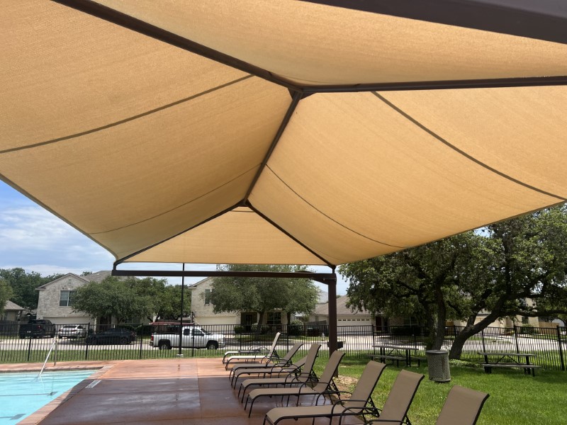 Stellar Shade Canopy Soft-Wash Cleaning in San Antonio, TX