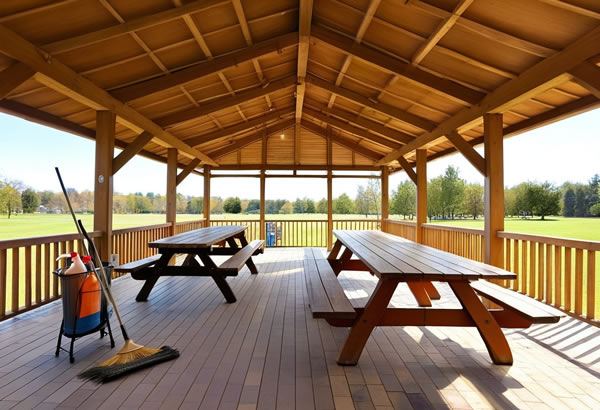 Pavilion Cleaning